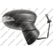 Retrovisor Derecho Electrico-Termico-Negro-Con Piloto-Asferico/Cromado-8h6p