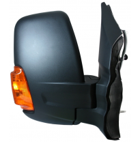 Ford Transit 14-*Retrovisor Dch Electrico Calefactado Con Piloto Amarillo Brazo Corto Convexo 16w 6pin
