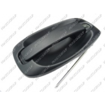 Maneta Exterior Delantera Izquierda Negra-Sin Llave Peugeot Bipper 2008-&gt;