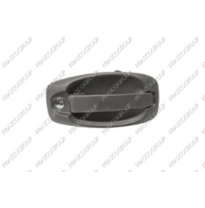 Maneta Exterior Porton Abatible-Con Agujero Llave-Negra Peugeot Bipper 2008-&gt;