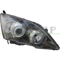 HONDA CR-V 2007-* OPTICA DERECHA HB3+H1 ELECTRICA-C ON MOTOR-CROMADA NEGRA