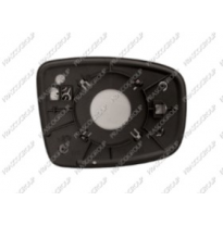 Cristal+soporte Izquierdo-Convexo-Termico-Cromado Hyundai I10 2008-&gt;