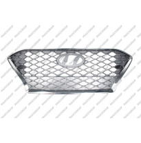 Rejilla Plata Con Marco Cromado