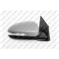 Retrovisor Derecho Electrico-Imprimado-Con Piloto-Convexo/Cromado