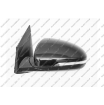 Retrovisor Izq Electrico Termico Negro Con Piloto - Con Luz Cortesia - Abatible Electricamente - Convexo/Cromado.-10 P