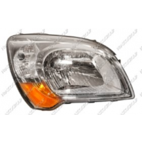 Optica Derecha H4 Electrica-Sin Motor-Piloto Ambar Mod. 01/09 - 12/10 Kia Sportage 2005-&gt;
