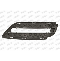 Rejilla Derecha Paragolpes-Negra-Con Agujero Luz Diurna Rectangular