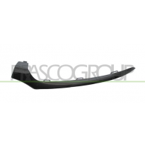 MOLDURA IZQUIERDA PARAGOLPES DELANTERO-NEGRA/BRILLANTE