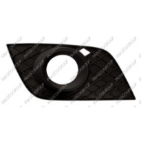 Rejilla Dch Paragolpes Negra Con Agujero Antiniebla - Abierta W164 08&gt; Mercedes Clase M - W164 2008-&gt;