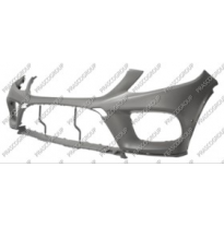 Paragolpes Delantero-Imprimado-Con Agujeros Sensores Aparcamiento Asistente De Aparcamiento+soportes Mod. Amg