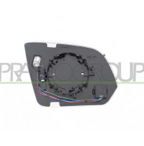 CRISTAL+SOPORTE IZQUIERDO-ASFERICO-CON CON SENSOR ANGULO MUERTO-TERMICO-CROMADO