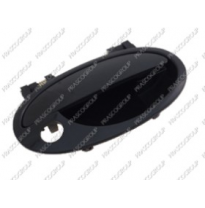 Mod. 01/04 - Maneta Exterior Delantera Derecha-Negra/Lisa-Sin Llave Opel Corsa Combo 2001-&gt;