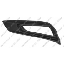 Rejilla Izquierda Paragolpes Negra Con Agujeros Antiniebla Opel Astra 2015-&gt;