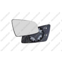 Cristal + Soporte Izq Asferico Cromado Zafira B 05&gt;