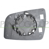 CRISTAL+SOPORTE DERECHO-CONVEXO-CROMADO