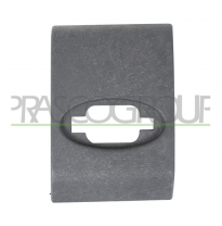 MOLDURA LATERAL NEGRA GRANULADA-CON AGUJERO PARA LUZ DE FRENO-PUERTA TRASERA DERECHA