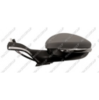 Espejo Izquierdo Electrico Termico Imprimado Con Piloto Abatible Electricamente Con Perfil Cromado Convexo/Cromado