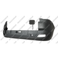 Paragolpes Trasero-Imprimado-Con Tapagancho-Con Agujeros Moldura