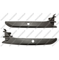 Kit Molduras Paragolpes Delantero-Negro Granulado-Con Agujeros Sensores+soportes (Derecha+izquierda)