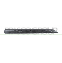 MOLDURA PUERTA TRASERA DERECHA NEGRA GRANULADA-CON AGUJEROS PERFIL