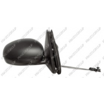 Espejo Derecho-Mecanico-Negro-Convexo/Cromado Skoda Roomster 2006-&gt;