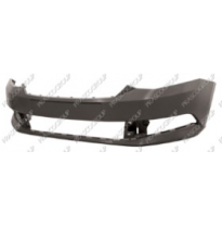 Paragolpes Delantero Negro Liso a Imprimar Con Tapagancho Con Marcos Sensores De Aparcamiento