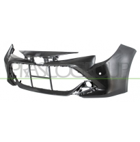 PARAGOLPES DELANTERO NEGRO-LISO A IMPRIMAR-CON 2 AGUJEROS SENSORES DE APARCAMIENTO