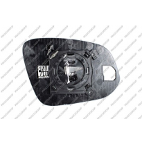 Cristal+soporte Izquierdo Convexo Termico Cromado