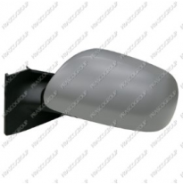 Retrovisor Izq  Manual Para Pintar Convexo Cromado Yaris 06&gt;