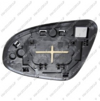 Cristal + Soporte Dch Convexo Cromado  Yaris 11&gt;