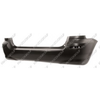 Paragolpes Trasero-Negro Toyota Corolla Verso 2004-&gt;