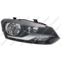 Optica Dcha Mod. H7+h7 Electrica-Sin Motor Volkswagen Polo 2009-&gt;