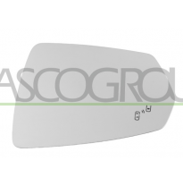 CRISTAL+SOPORTE IZQUIERDO-ASFERICO-TERMICO-CROMADO-CON SENSOR ANGULO MUERTO