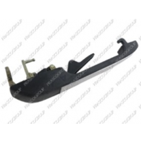 Maneta Exterior Trasera Derecha-Negra-Con Inserto Cromado Volkswagen Passat 1985-&gt;1988