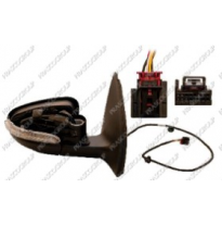 Espejo Dcho Electrico.-Calefactado.-Imprimado.-6pin.-Sin Carcasa Volkswagen Golf 2008-&gt;