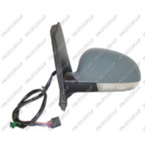 Retrovisor Izq Electrico Calefactado Imprimado Abatible Electricamente  Con Piloto -  Con Luz De Cortesia 16 Volkswagen Golf Plu