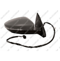 Espejo Derecho Electrico-Termico-Imprimado-Con Piloto-Convexo/Cromado Volkswagen Passat 2010-&gt;