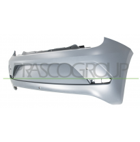 PARAGOLPES TRASERO-IMPRIMADO-CON 3 AGUJEROS SENSORES APARCAMIENTO+SOPORTES