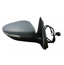 Vw Jetta 11-*Retrovisor Dch Electrico Calefactado Con Piloto  Para Pintar Convexo 6pin