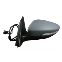 Vw Jetta 11-*Retrovisor Izq Electrico Calefactado Con Piloto  Para Pintar Asferico 6pin