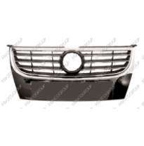 Rejilla-Negra Con Moldura Cromada-Con Marco Cromada Volkswagen Touran 2006-&gt;