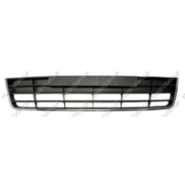 Rejilla Central Paragolpes-Negra Moldura Cromada Volkswagen Tiguan 2011-&gt;