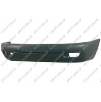 Paragolpes Transporter Delantero Negro Con Agujeros Antiniebla 96&gt; Volkswagen Transporter 1997-&gt;