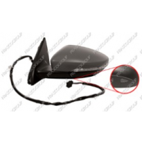 Espejo Izquierdo-Electrico-Termico-Imprimado-Con Piloto-Con Luz Cortesia-Asferico/Cromado