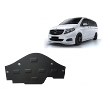 Cubre carter de Acero para el sistema Stop&amp;Go Mercedes Viano W447, 4x2, 1.6 D Año: 2014 - 2025 Grosor: &quot;2.5&quot;mm 4x2, 1.6 D