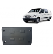 Cubre carter de Acero para Mercedes Vito W639 - 2.2 D 4x2, 4x4 Año: 2003 - 2014 Grosor: &quot;2&quot;mm 2.2 D, 3.0 D 4x2, 4x4