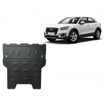 Cubre carter de Acero para Audi Q2 Año: 2016 - 2020 Grosor: &quot;2&quot;mm Todas las motorizaciones