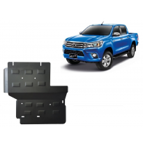 Protector de diferencial de Acero para Toyota Hilux Revo Año: 2016 - 2021 Grosor: &quot;3&quot;mm Todas las motorizaciones