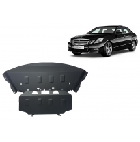 Cubre carter de Acero para Mercedes Clase E W212 Año: 2009 - 2016 Grosor: &quot;2&quot;mm Solo 4x2
