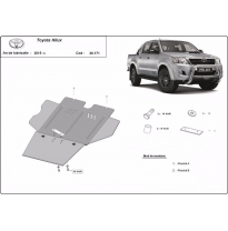 Protección Del Caja De Cambios Y Filtro De Partículas Toyota Hilux 2004-2015 Acero 3mm